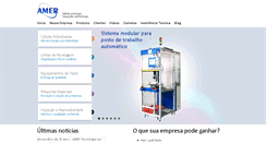 Desktop Screenshot of amer.com.br